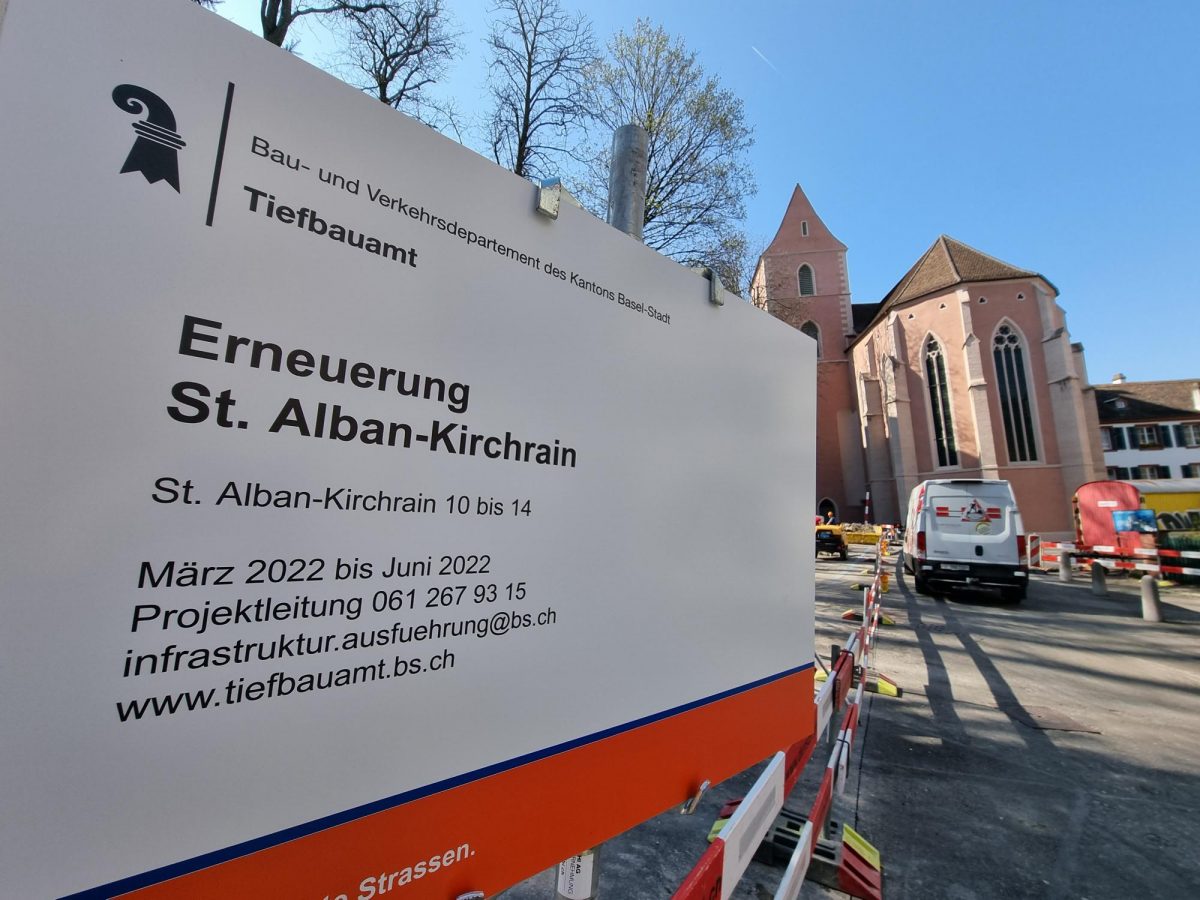 Durtschi, Erneuerung St. Alban – Kirchrain Basel